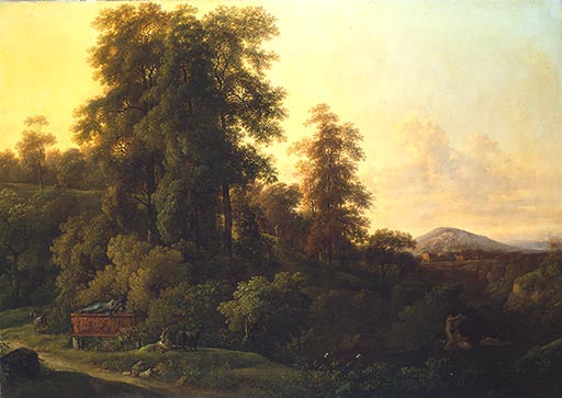 Arkadische Landschaft a Johann Christian Klengel
