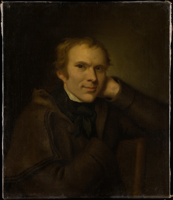 Portrait of Johann Friedrich Lauck a Johann Friedrich August Tischbein
