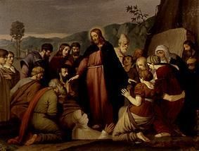 The Auferweckung of the Lazarus. a Johann Friedrich Overbeck