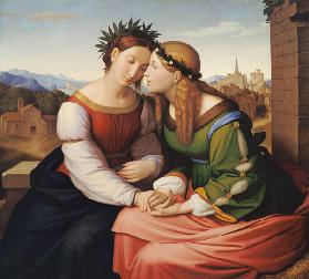 Italia and Germania (Sulamith and Maria)