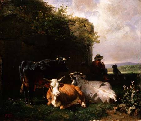 Il bovaro a Johann Friedrich Voltz