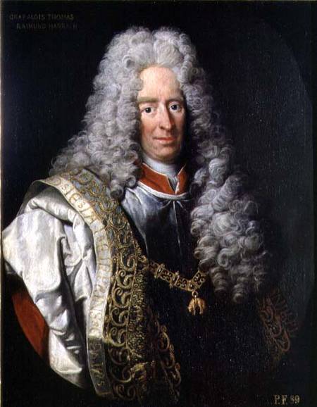Count Alois Thomas Raimund von Harrach Viceroy of Naples (1669-1742) a Johann Gottfried Auerbach