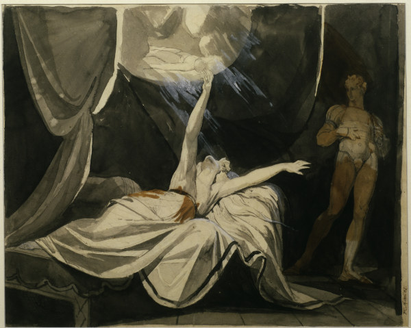 Kriemhild dreams of Siegfried a Johann Heinrich Füssli