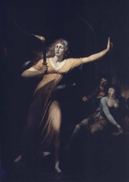 Lady Macbeth Sleepwalking a Johann Heinrich Füssli