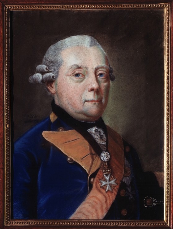 Portrait of Henry Frederick, Prince in Prussia, Margrave of Brandenburg Schwedt (1771–1788) a Johann Heinrich Schmidt
