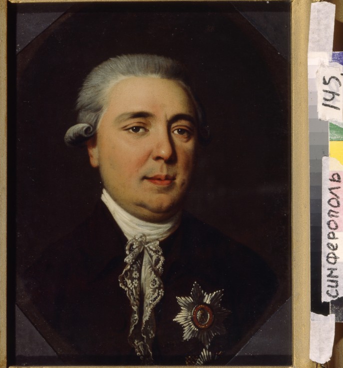 Portrait of Count Alexander Romanovich Vorontsov (1741-1805) a Johann Heinrich Schmidt