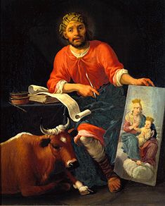 The evangelist Lukas. a Johann Heiss