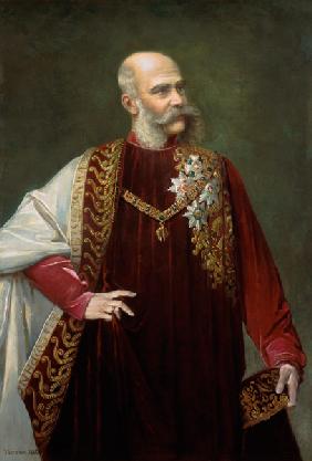 Portrait emperor Franz Joseph.