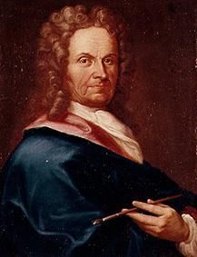 Portrait of the painter Georg Philipp Rugendas. a Johann Jakob Haid