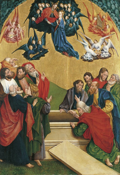 The Assumption of the Virgin a Johann Koerbecke