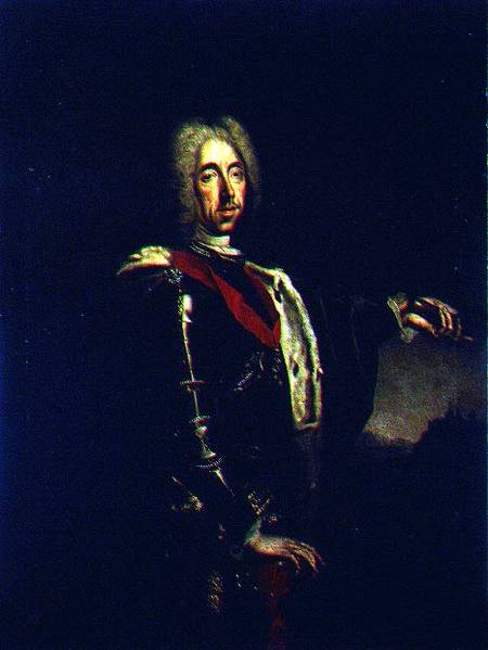 Portrait of Prince Eugene of Savoy a Johann Kupezky or Kupetzky