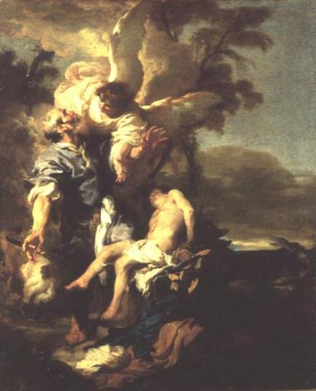 The Sacrifice of Isaac a Johann Liss or Lis or von Lys