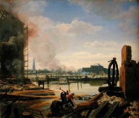 Hamburg after the Fire of 1842