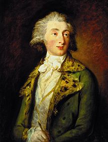 Portrait the Karol Daniel Friedrich Bach a Johann Peter von Langer