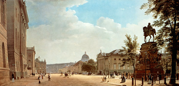 Unter den Linden a Johann Philipp Eduard Gaertner