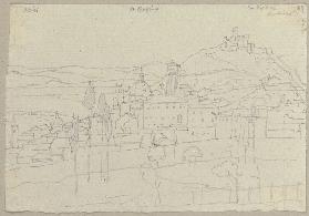 Assisi mit der Domkirche San Rufino Vescovo und der Festung