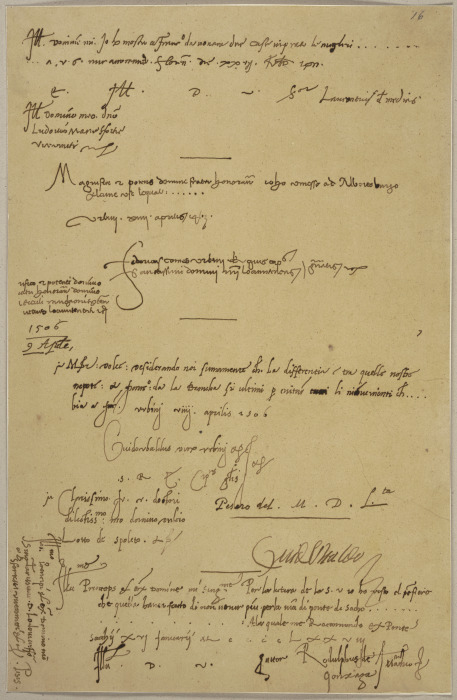 Die Nachschrift einer unbekannten Schrift a Johann Ramboux