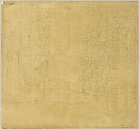 Predella in der Galerie der Akademie zu Florenz