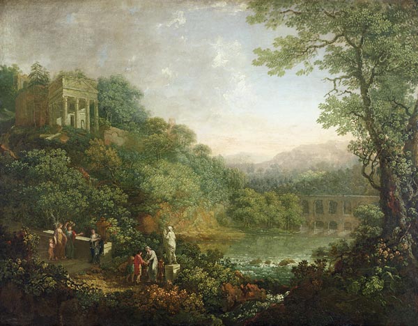 Ideal Landscape a Johann Sebastian Bach