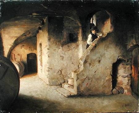 A Wine Cellar a Johann Sperl