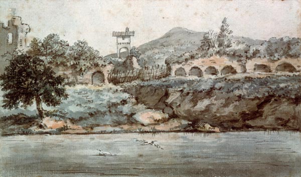 Tiber unterhalb Roms a Johann Wolfgang von Goethe
