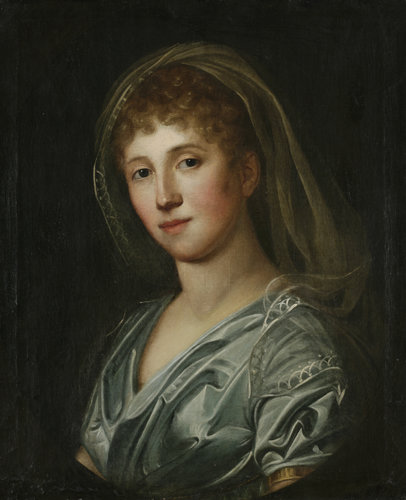 Bildnis einer jungen Dame aus westfälischem Adel a Johann Christoph Rincklake
