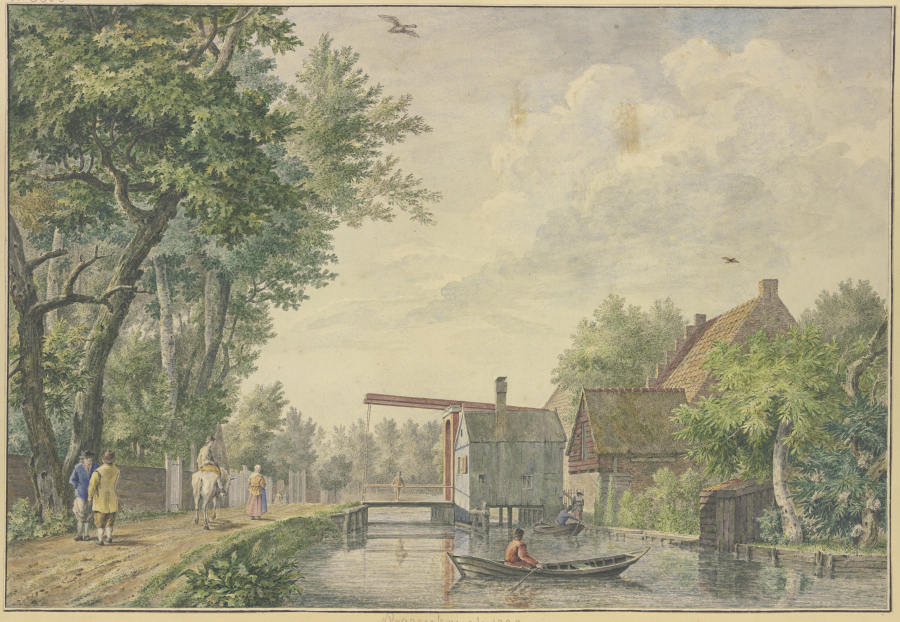 View of Baambrugh a Johannes de Bosch