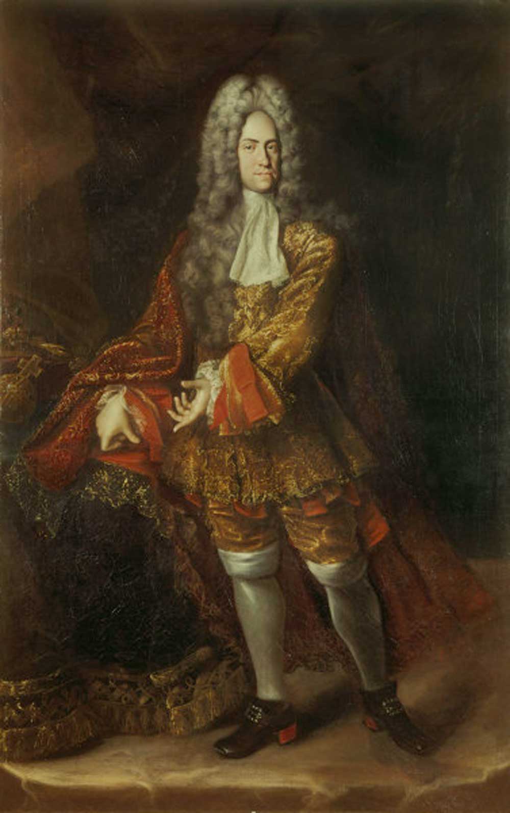 Emperor Charles VI , Portrait a Johannes Kupetzky
