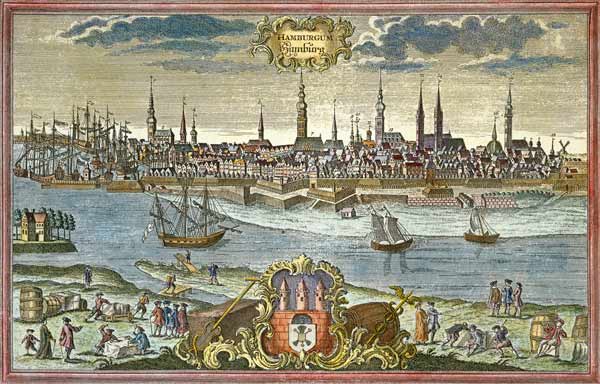 Hamburg c.1750 a Johann Georg Ringlin