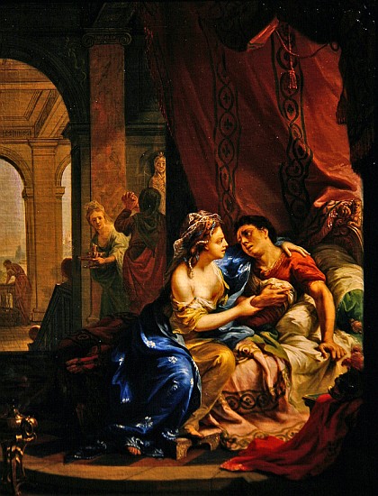 Anthony and Cleopatra a Johann Heinrich Tischbein