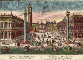 Venice, Piazza di San Marco, J.J.Stelzner