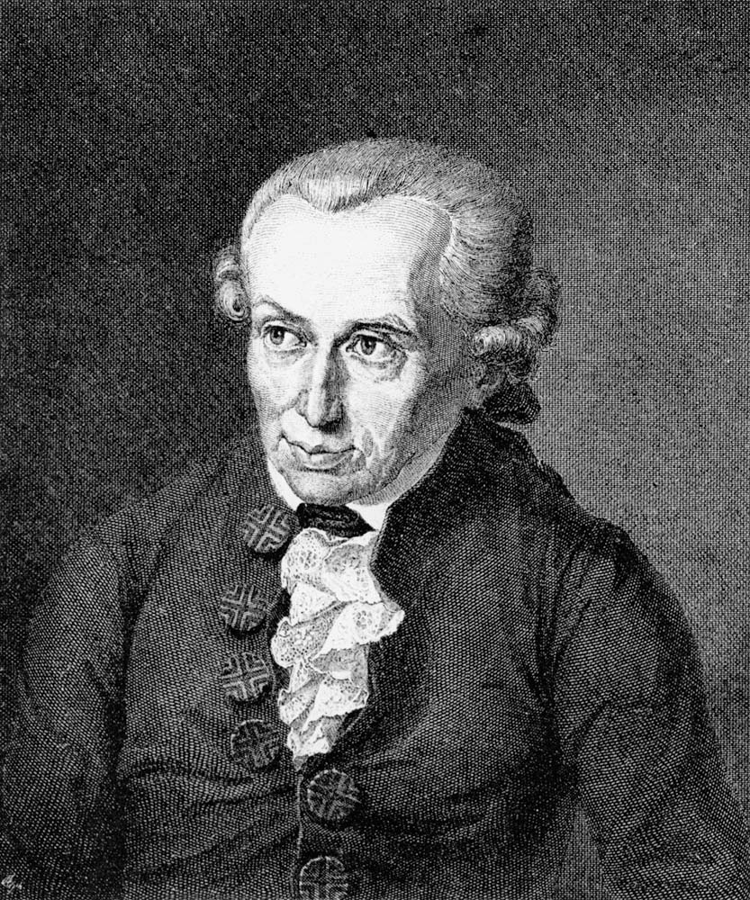 Kant, Immanuel Königsberg - Philosoph, Holzstich von J. L. Raab nach dem Gemälde von G. Doebler. a Johann Leonhard Raab