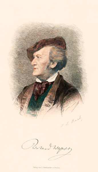 Richard Wagner, Komponist  a Johann Leonhard Raab