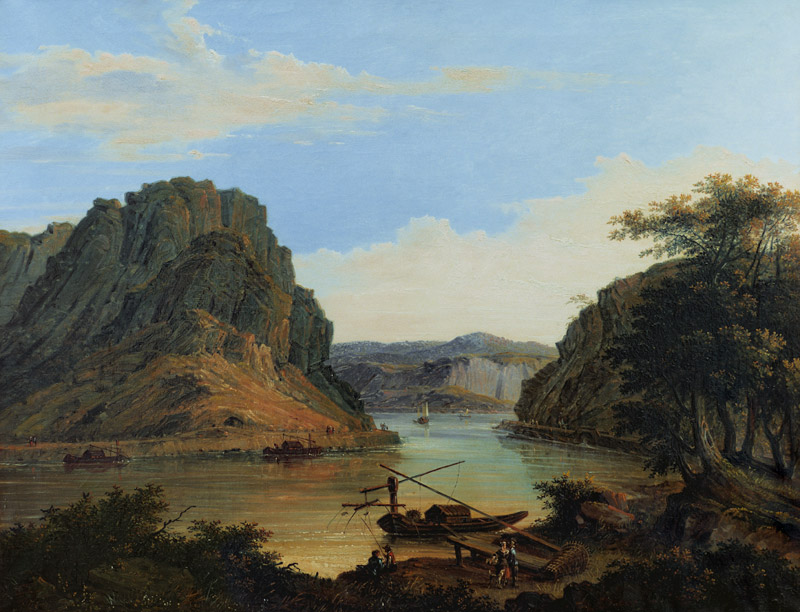 The Lorelei Rock a Johann Ludwig Bleuler