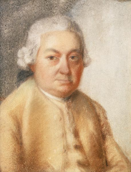Portrait of Carl Philipp Emanuel Bach, c.1780 a Johann Philipp Bach
