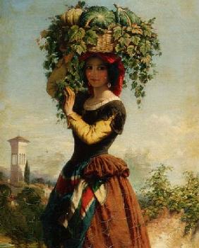 An Italian Fruit Seller