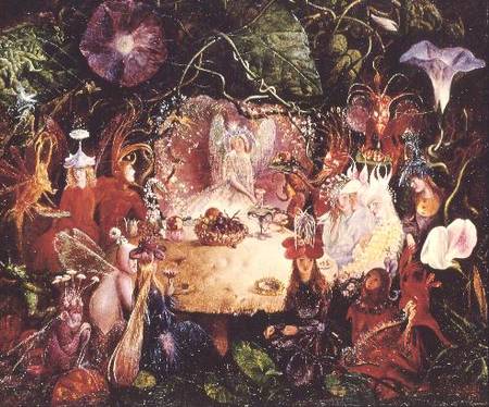 The Fairies' Banquet a John Anster Fitzgerald