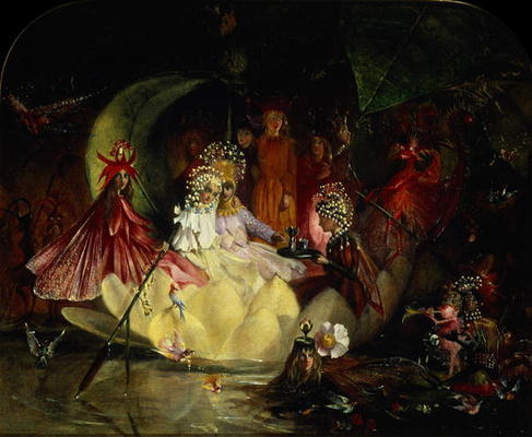 The Marriage of Oberon and Titania a John Anster Fitzgerald