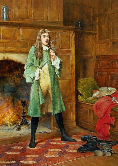 The Dashing Cavalier  (one of a pair a John Arthur Lomax