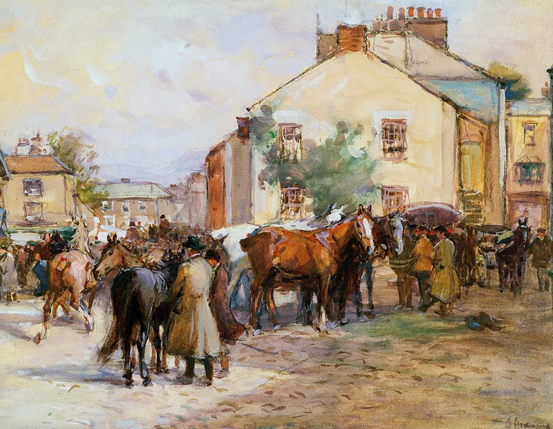 The Horse Fair a John Atkinson