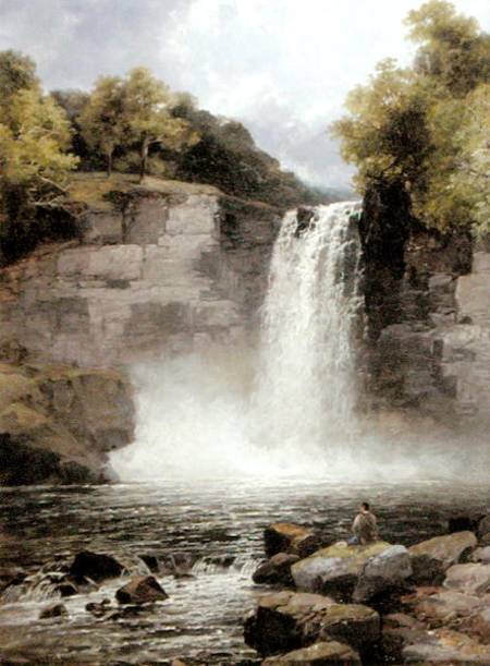 Ruthven Falls, North Wales a John Brandon Smith