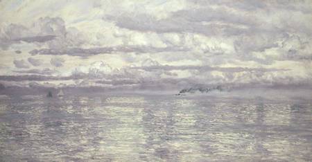 A Pearly Summer Seascape a John Brett