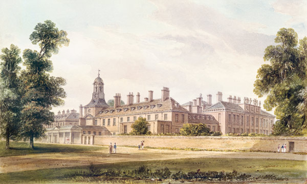 The South-West view of Kensington Palace a John Buckler