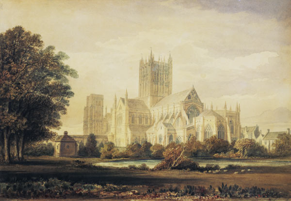 Wells Cathedral a John Buckler