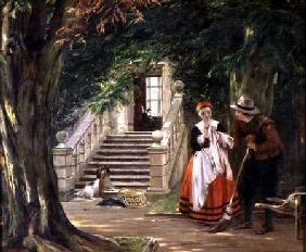 The Flirtation Outside the Master's House