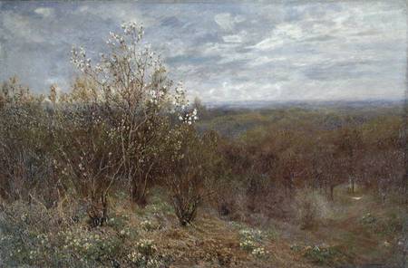 Spring in the Valley a John Clayton Adams