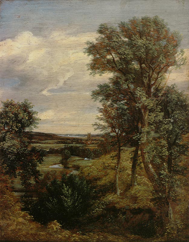 Dedham valley a John Constable