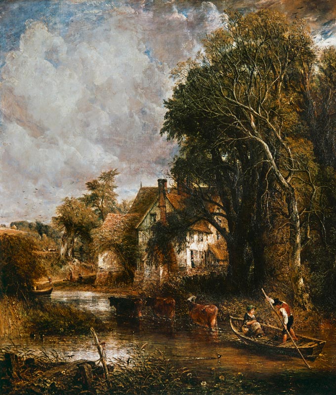 The Valley Farm a John Constable