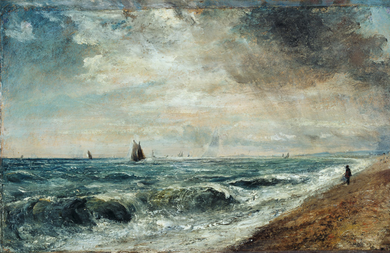 Hove Beach a John Constable