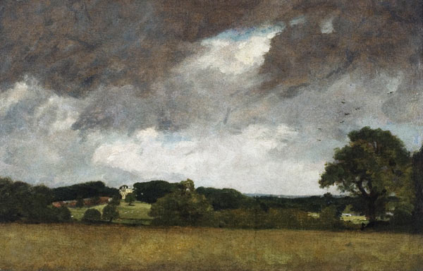 Malvern Hall from the South-West a John Constable